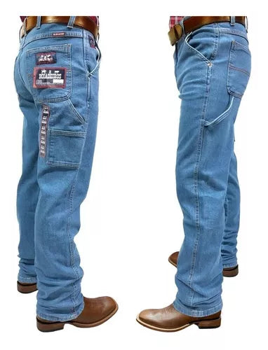 Calça Jeans Masculina Carpinteira Country
