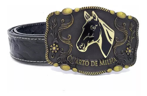 Cinto Rodeio Fivela Quarto De Milha