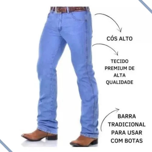 Calça Country Masculina Western Montaria