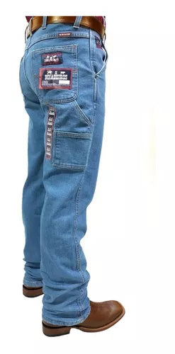 Calça Jeans Masculina Carpinteira Country
