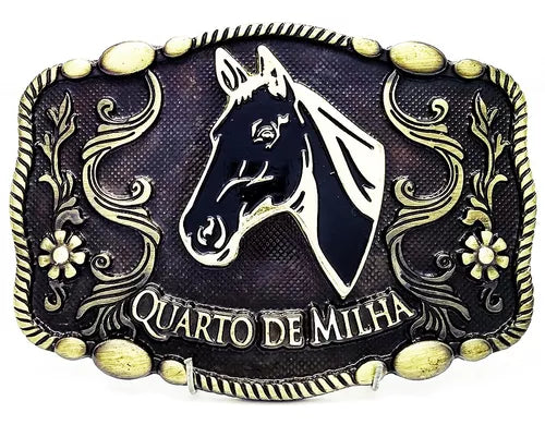 Cinto Rodeio Fivela Quarto De Milha