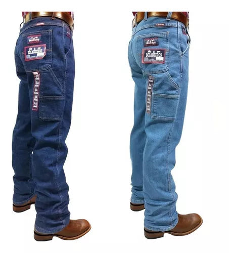 Calça Jeans Masculina Carpinteira Country