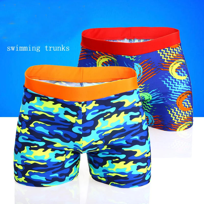 Shorts Colorful de banho infantil