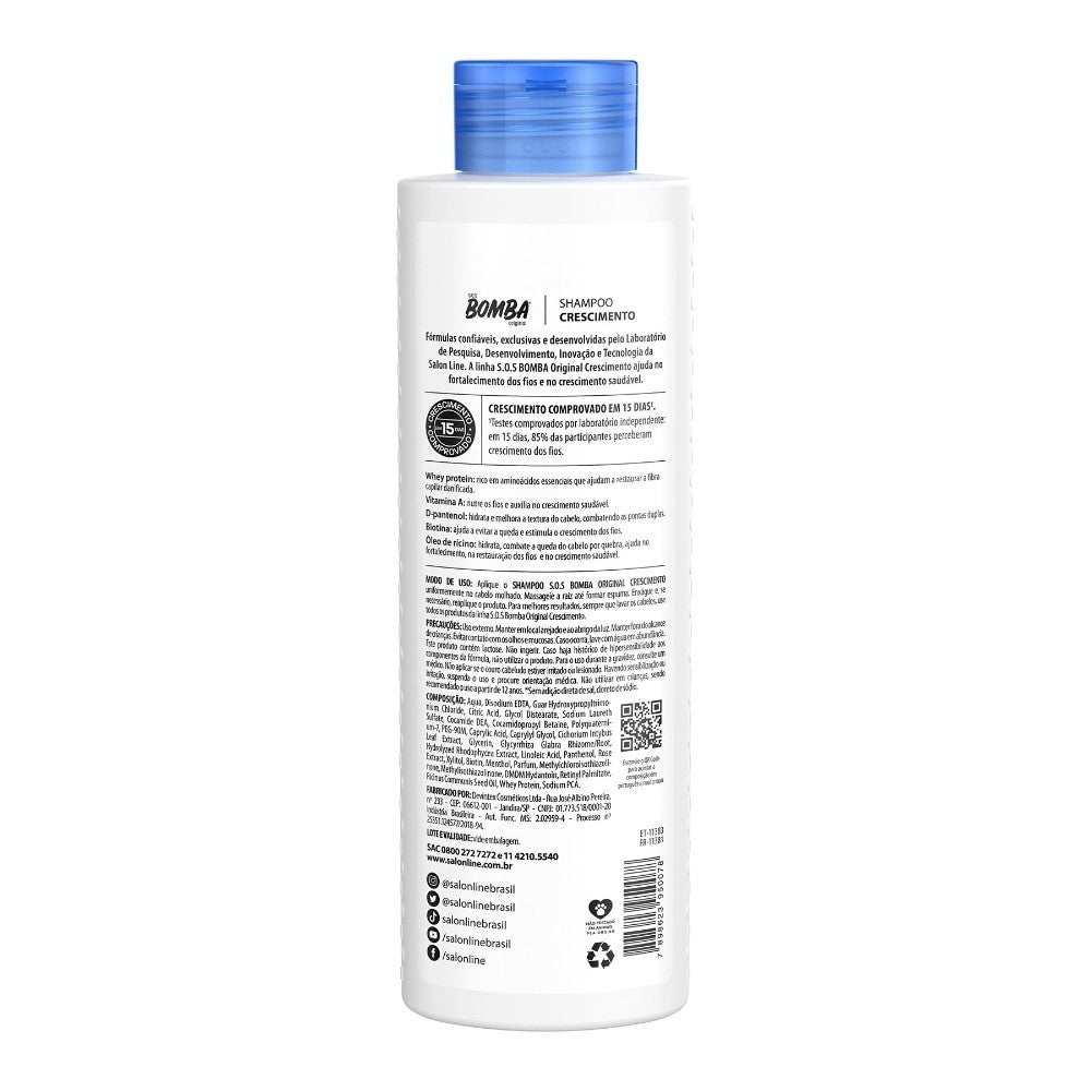 Kit SOS Bomba Original completo Salon Line