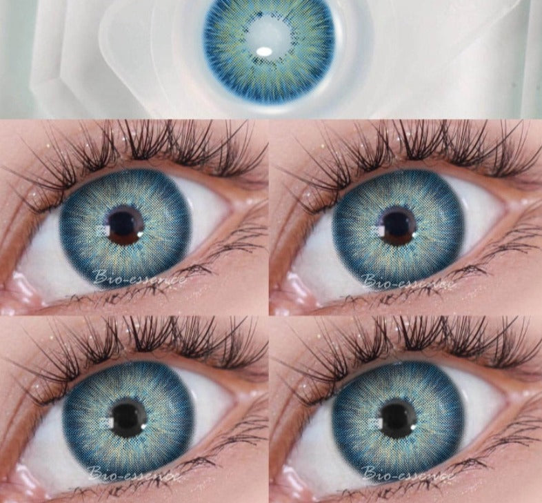 Lentes de contato Azul
