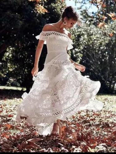 Vestido Ciganinha Rendado