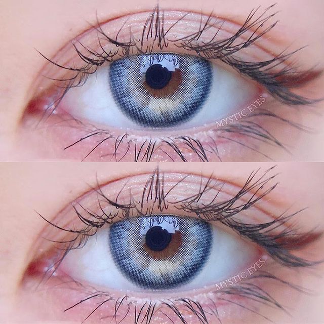 Lentes de contato Azul