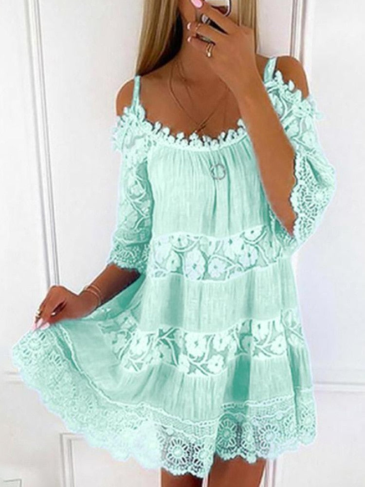 Vestido Renda da Cigana