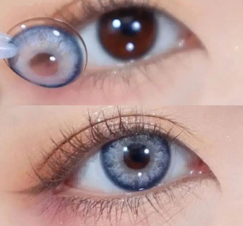 Lentes de contato Azul