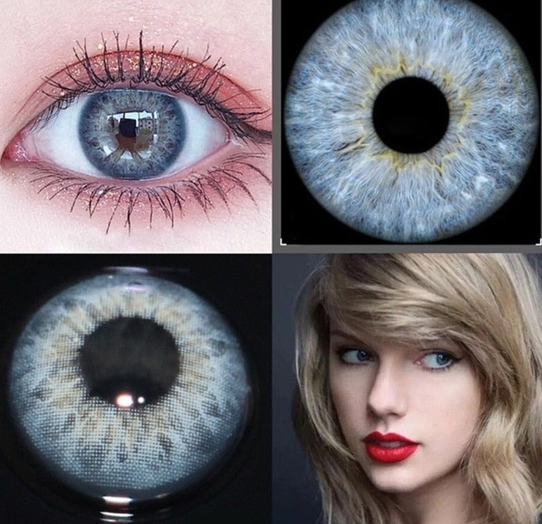 Lentes de contato Azul