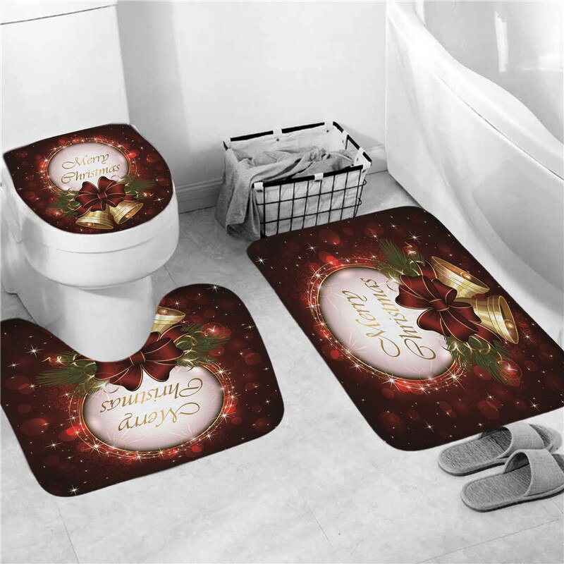 Conjunto Natalino para banheiro 3 Peças
