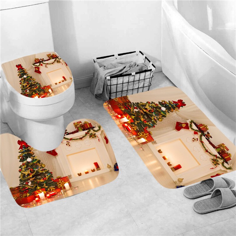 Conjunto Natalino para banheiro 3 Peças