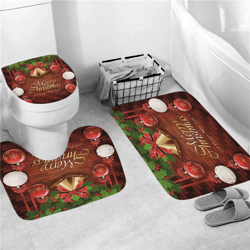 Conjunto Natalino para banheiro 3 Peças